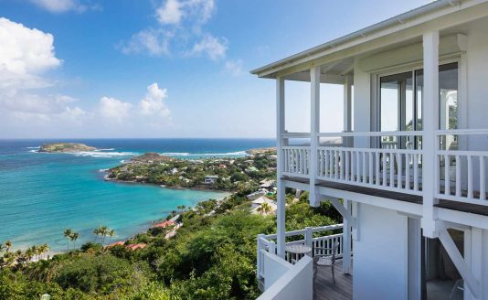 Amazing view from Milonga villa - luxury villa for rent in St Barts